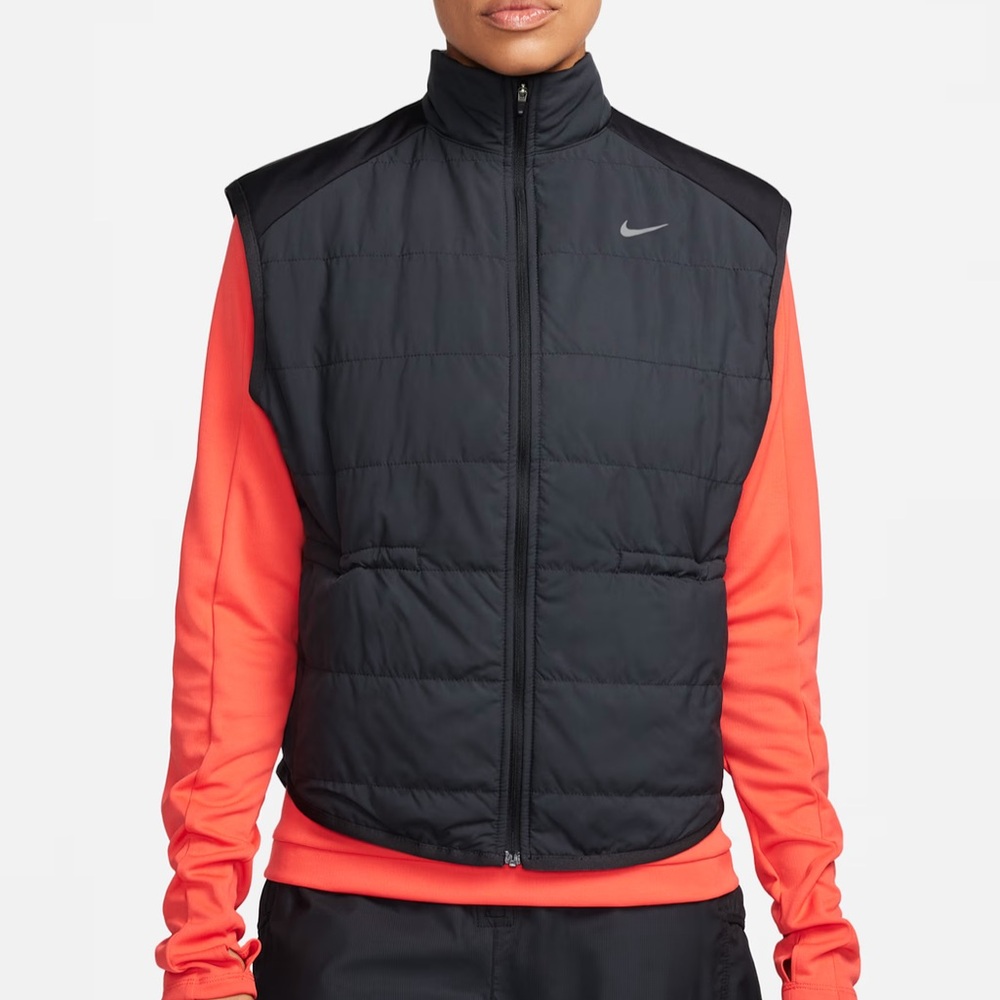 Nike Women's Black Quilted Vest